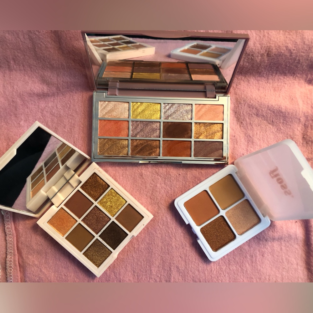 Ciate Bronze Ciate Velvet and Flos Quad Eyeshadow pallet bundle